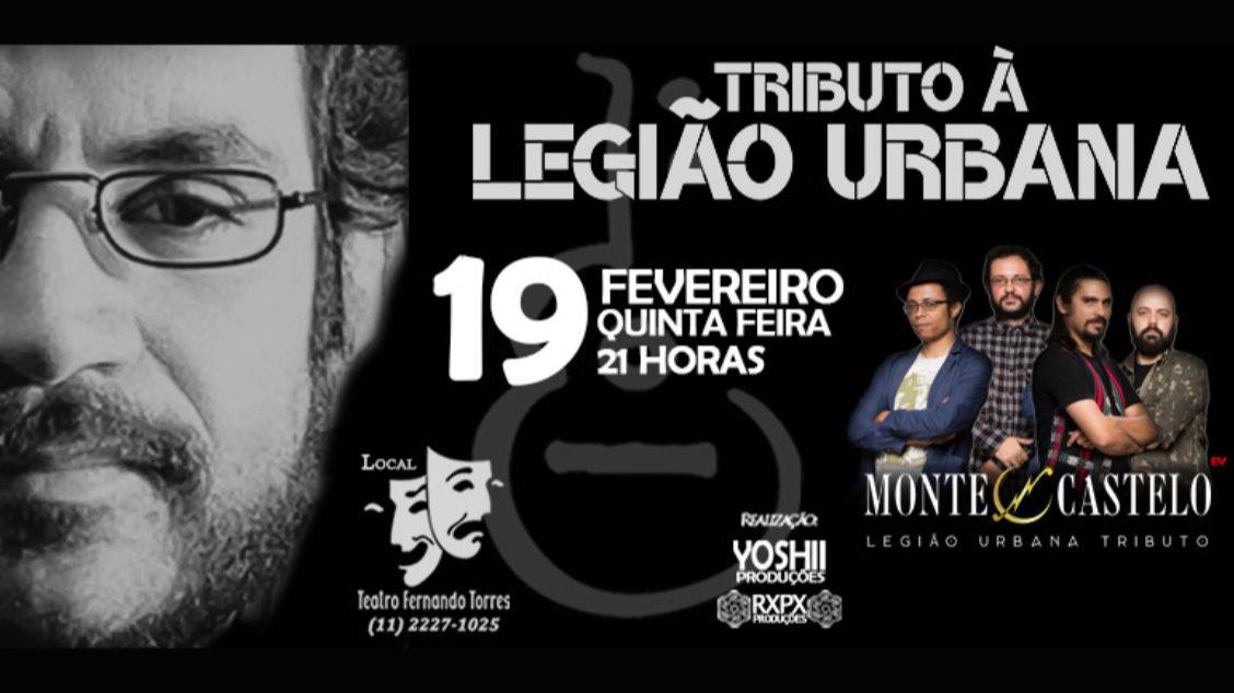 Imagem do evento TRIBUTO À LEGIÃO URBANA - MONTE CASTELO
