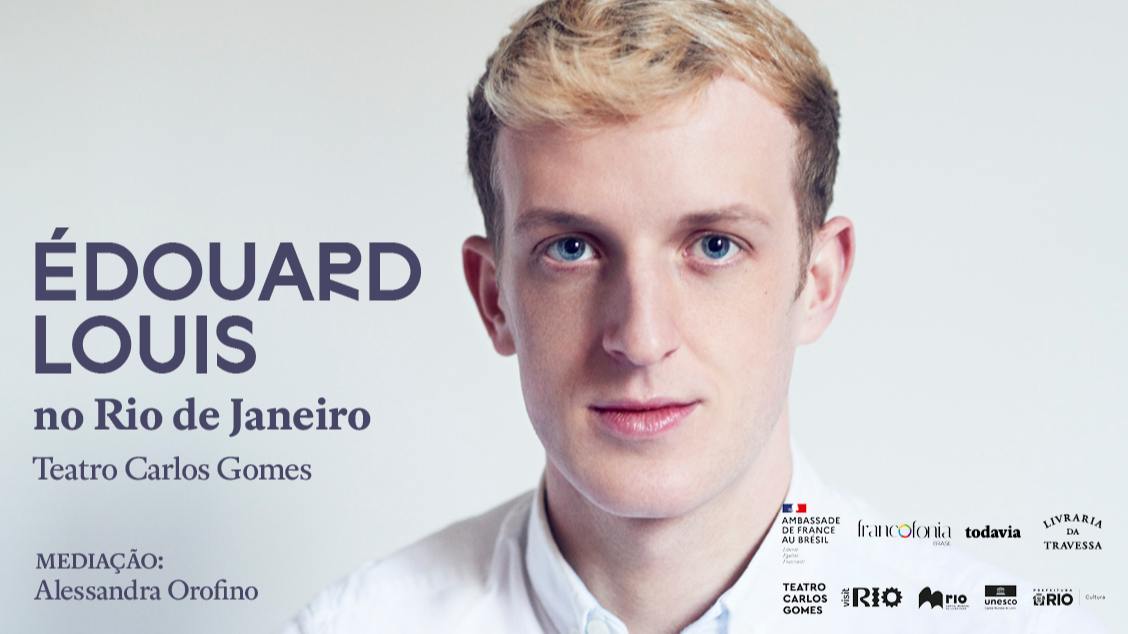 Édouard Louis no Rio de Janeiro