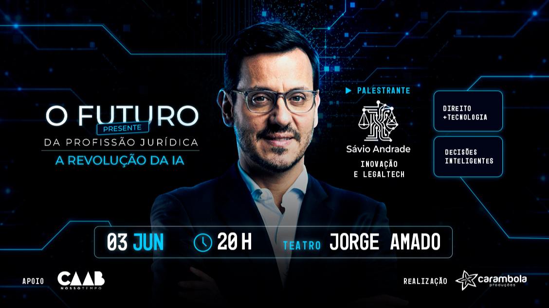 Imagem do evento Palestra “O Futuro da Profissão Jurídica – A Revolução da IA”