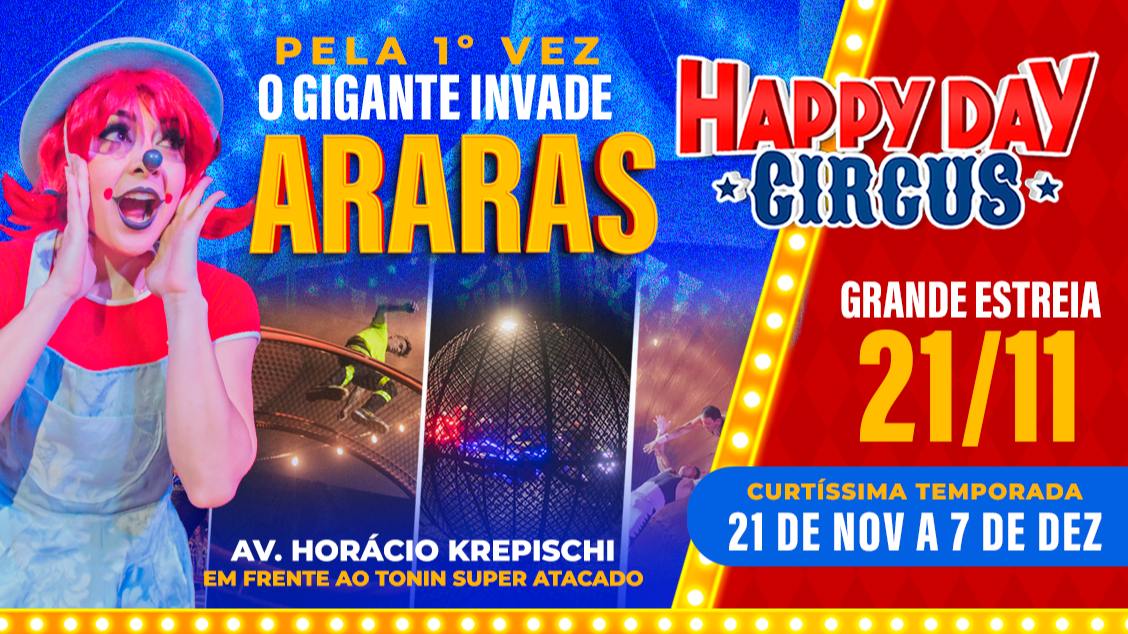 Imagem do evento Happy Day Circus em Araras