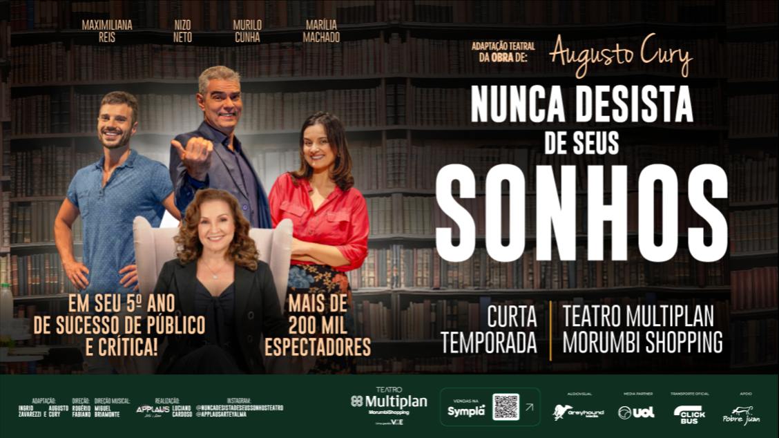 Imagem do evento NUNCA DESISTA DE SEUS SONHOS