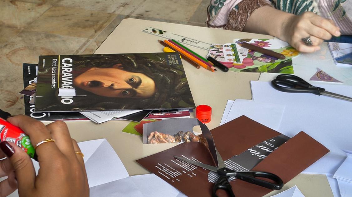 Imagem do evento Experimentanto o Museu  Oficina de zines