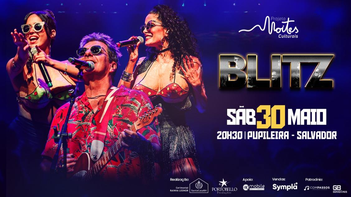 Imagem do evento Blitz - Turnê “Agora é a Hora”