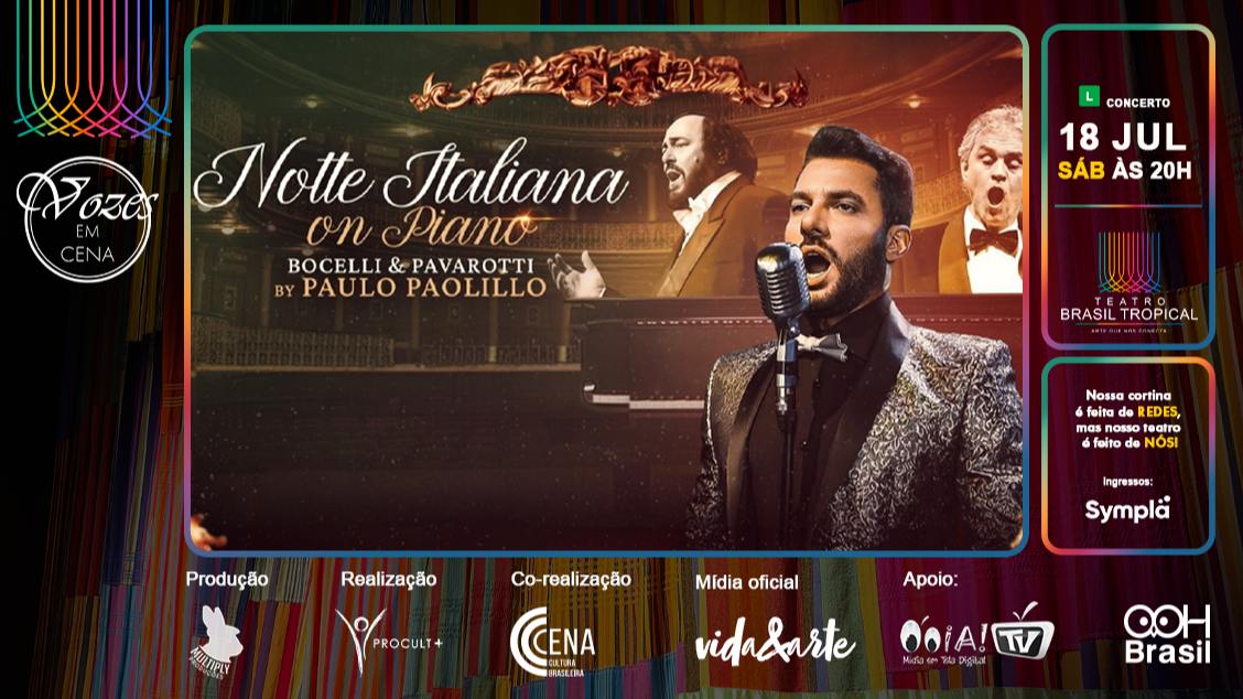 Imagem do evento NOTTE ITALIANA ON PIANO