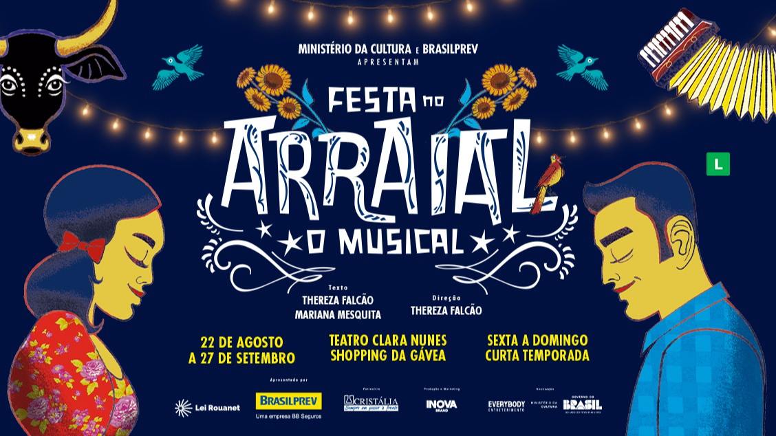 Imagem do evento FESTA NO ARRAIAL, O MUSICAL