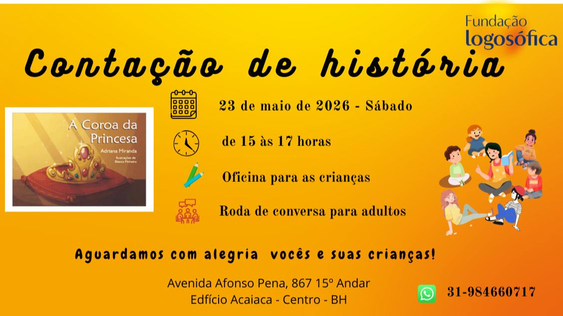 Imagem do evento Contação de História - A Coroa da Princesa