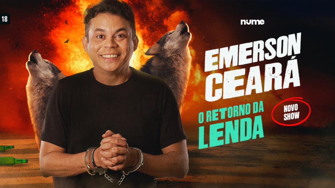 Imagem do evento Emerson Ceará em Cascavel/PR  O Retorno da Lenda