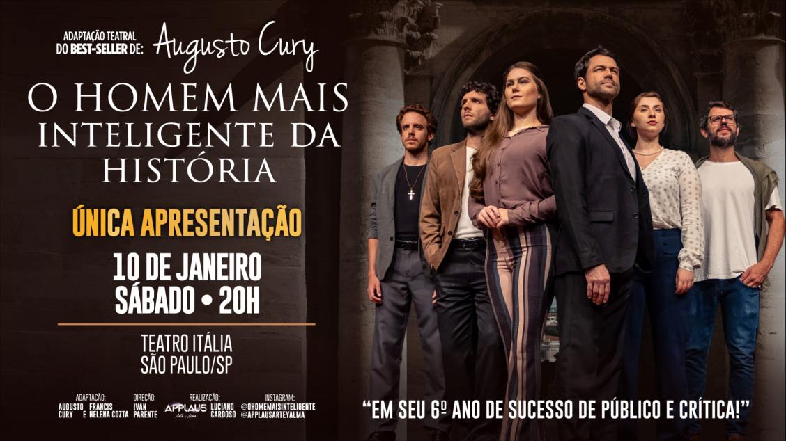 Imagem do evento O HOMEM MAIS INTELIGENTE DA HISTÓRIA