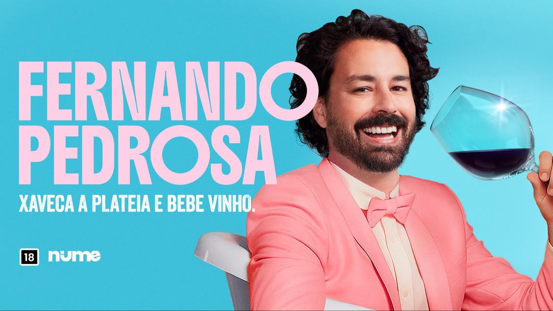Fernando Pedrosa em Taubaté/SP  Xaveca a Plateia e Bebe Vinho
