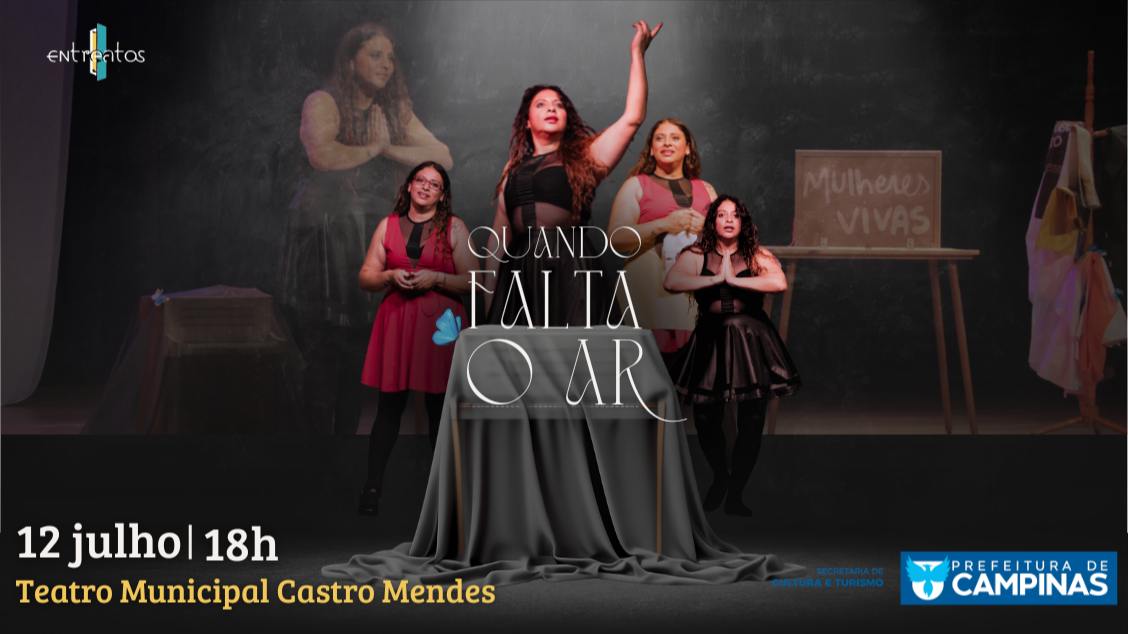 Imagem do evento QUANDO FALTA O AR (07/2026)