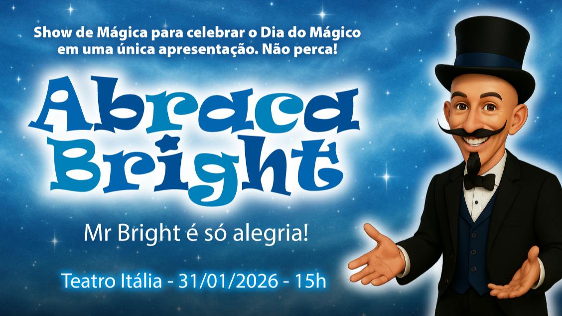 Imagem do evento  Show de Mágica AbracaBright