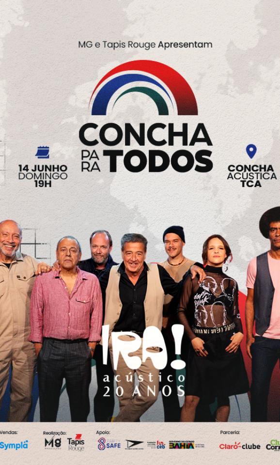 Concha para Todos – Ira! em Salvador
