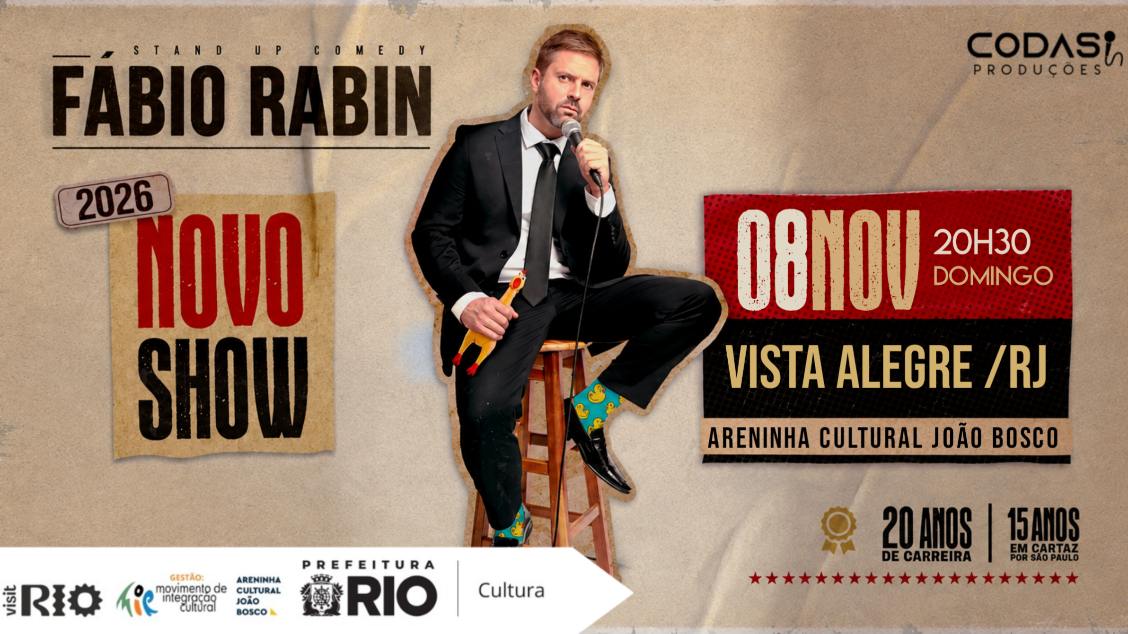 Novo Show de Fábio Rabin