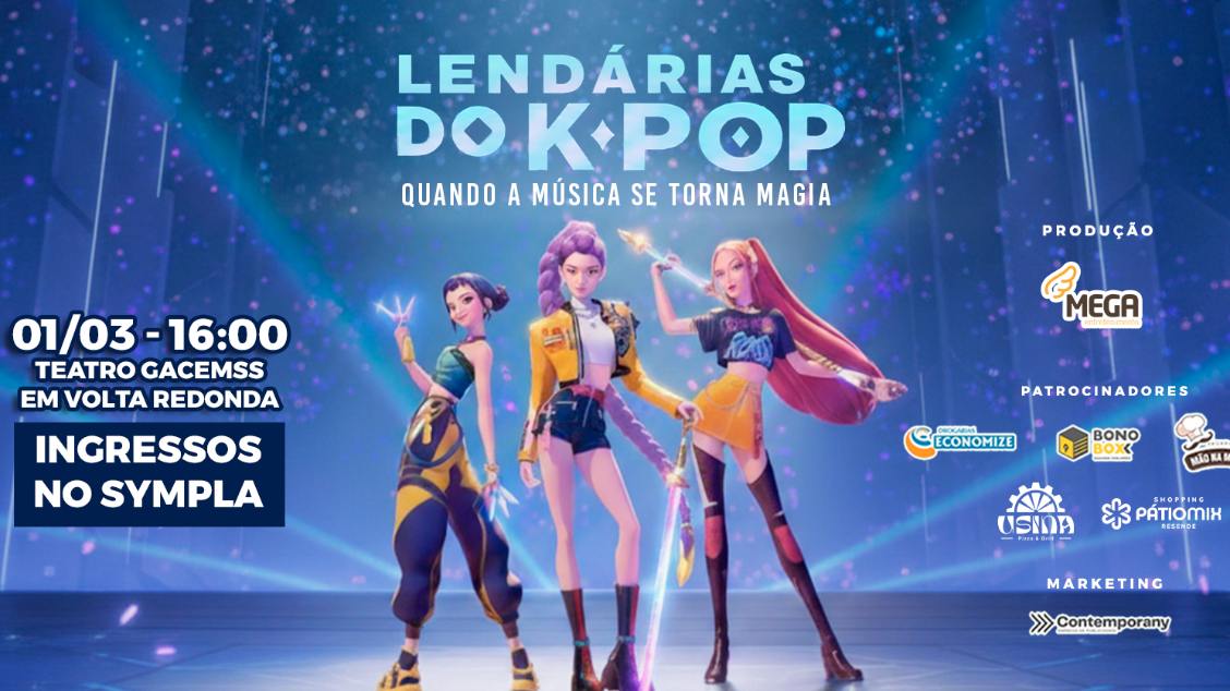 As Lendárias do K-pop em Volta Redonda