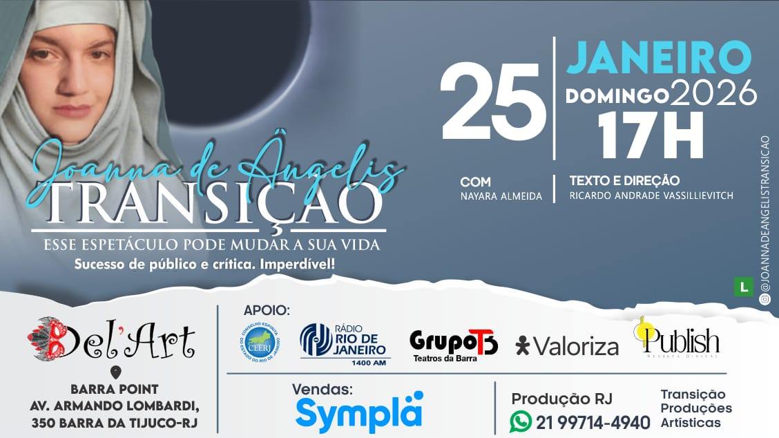 Imagem do evento JOANNA DE ÂNGELIS, TRANSIÇÃO