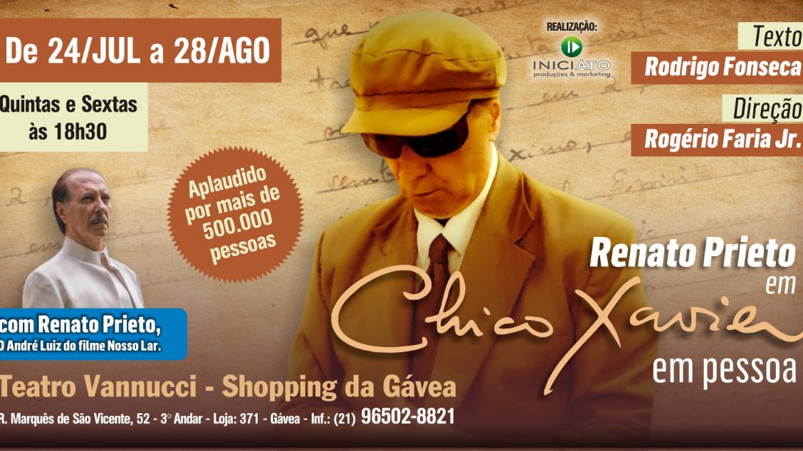 Imagem do evento ‘Chico Xavier em Pessoa’