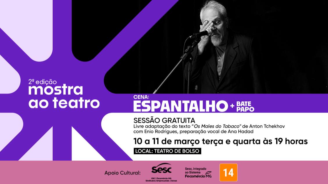 CENA: ESPANTALHO + BATE PAPO