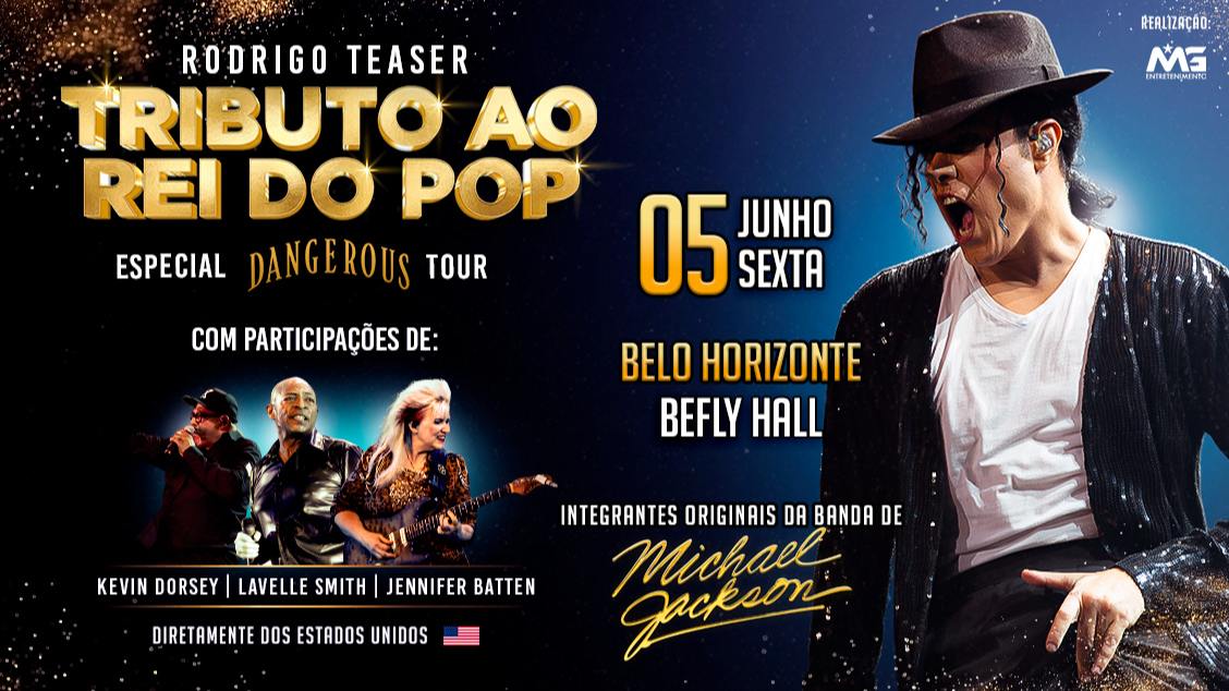 Imagem do evento RODRIGO TEASER – TRIBUTO AO REI DO POP