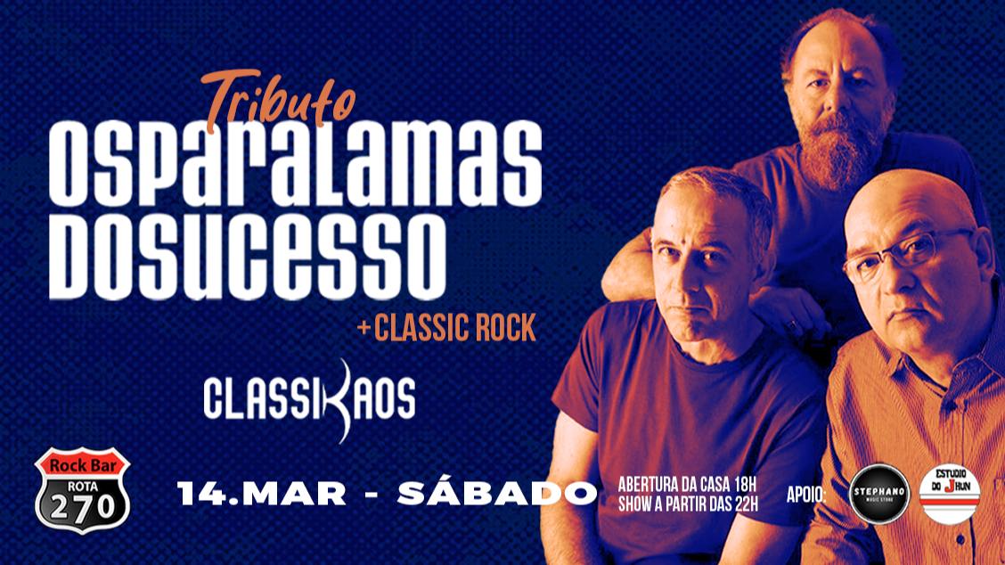 PARALAMAS DO SUCESSO TRIBUTO E CLASSIC E POP ROCK NO ROTA - Cotia, SP