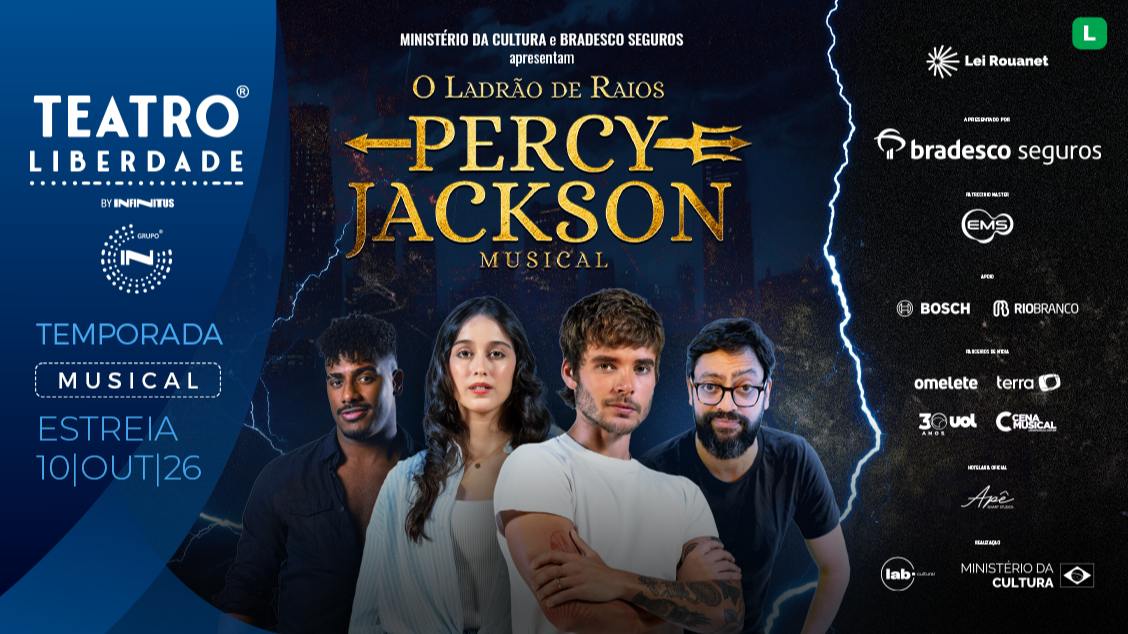 Card Percy Jackson – O Ladrão de Raios: O Musical
