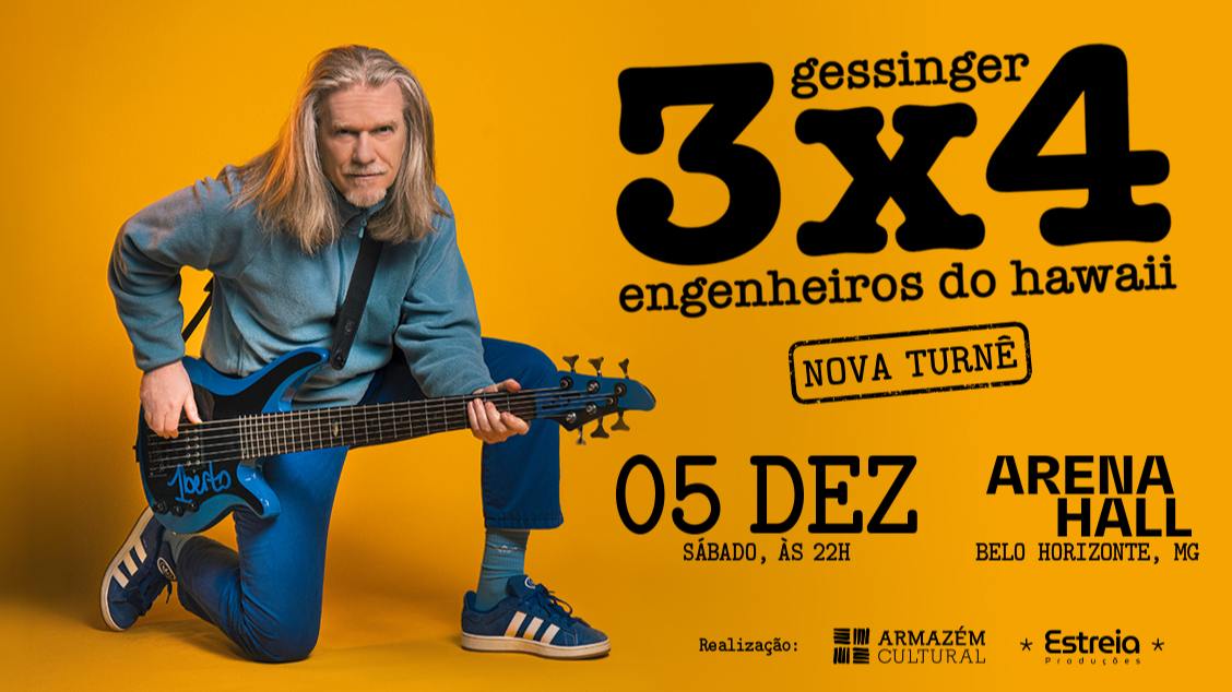 Imagem do evento HUMBERTO GESSINGER: 3 X 4 - UM RETRATO