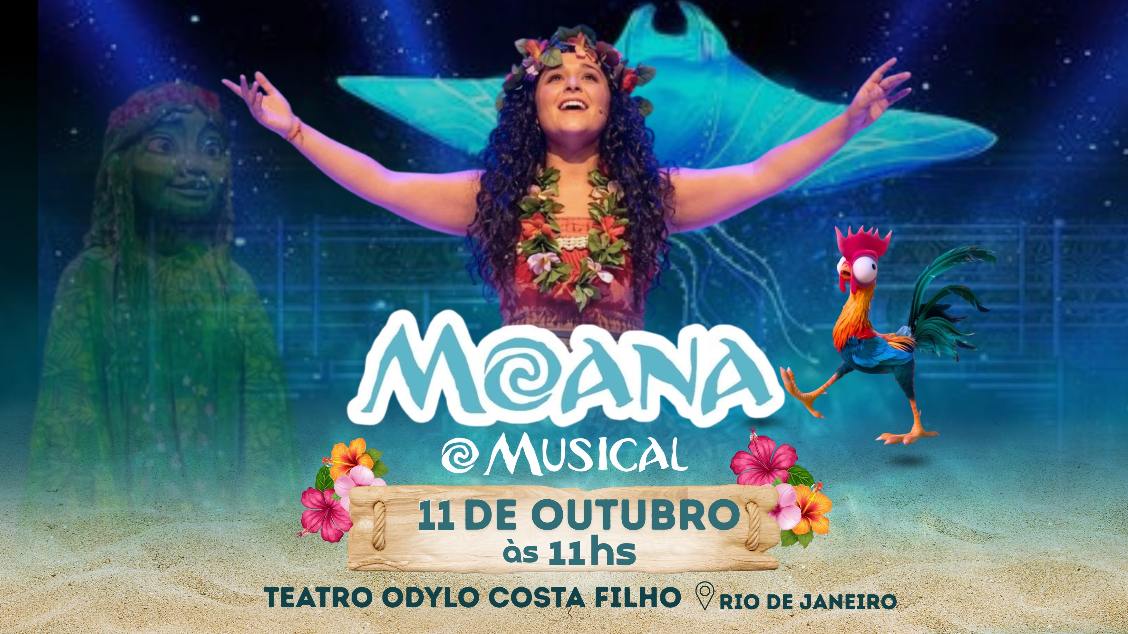 Imagem publicada pela fonte para Moana O Musical