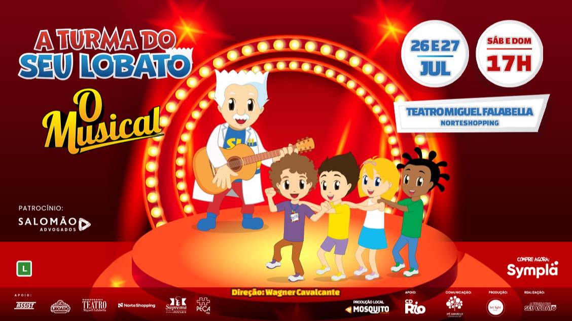 Imagem do evento A Turma do Seu Lobato – O Musical
