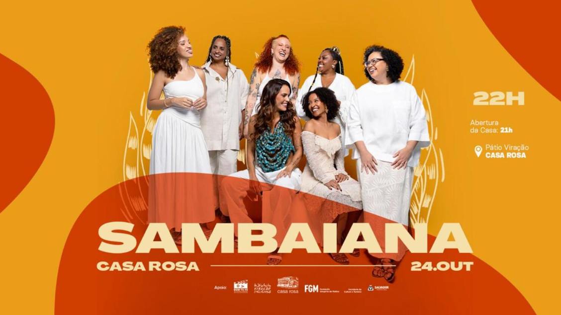 Imagem da fonte — SAMBAIANA apresenta: SAGRADO PROFANO REAL Esquenta de Verão