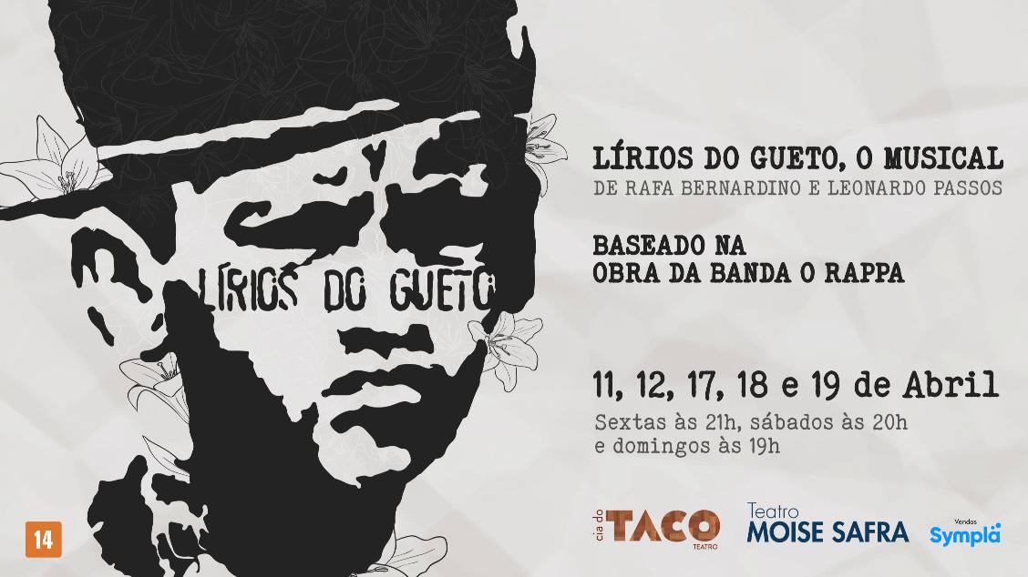 Imagem do evento Lírios do Gueto - Musical baseado na obra da banda O Rappa