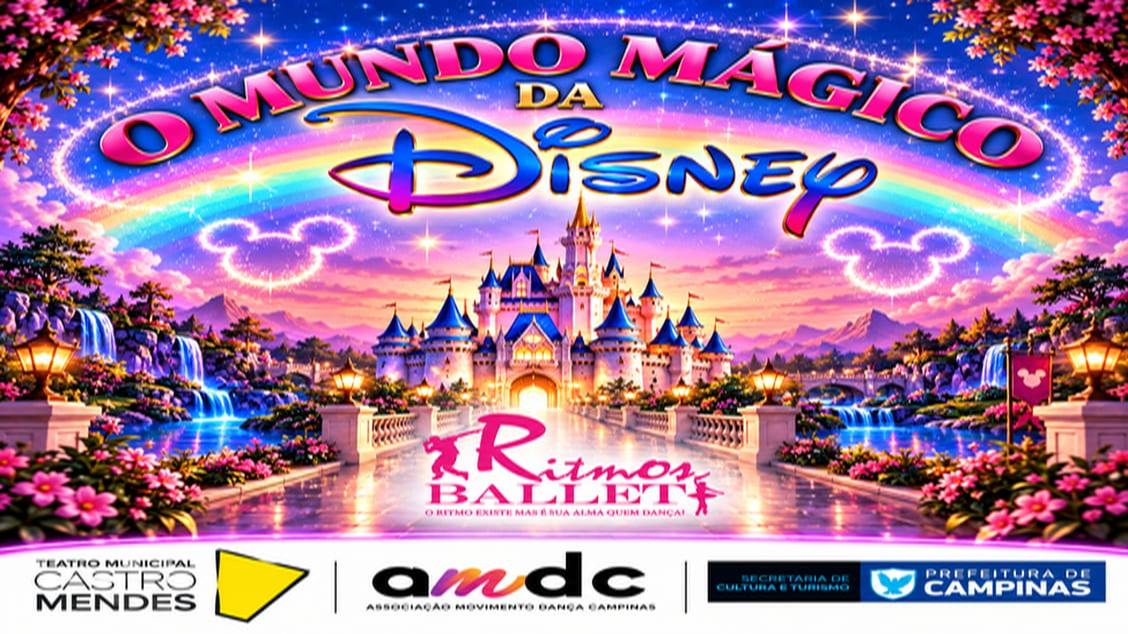 Imagem da fonte — O MUNDO MÁGICO DA DISNEY - RITMOS BALLET
