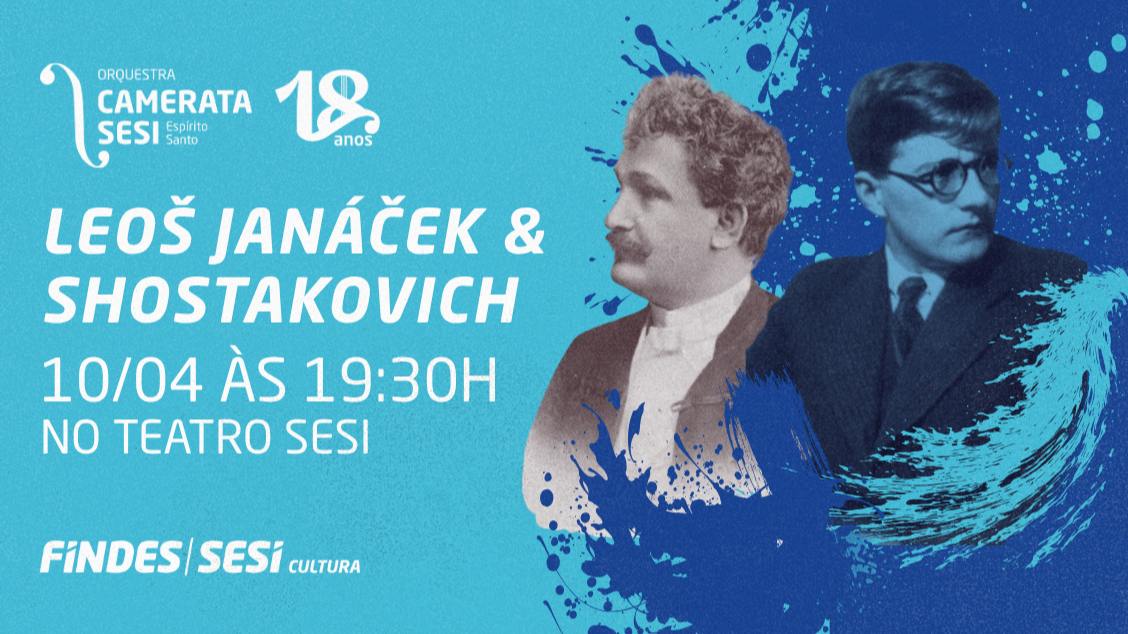 Imagem do evento Orquestra Camerata Sesi - Temporada Clássica: Mendelssohn, Shostakovich e Janáček