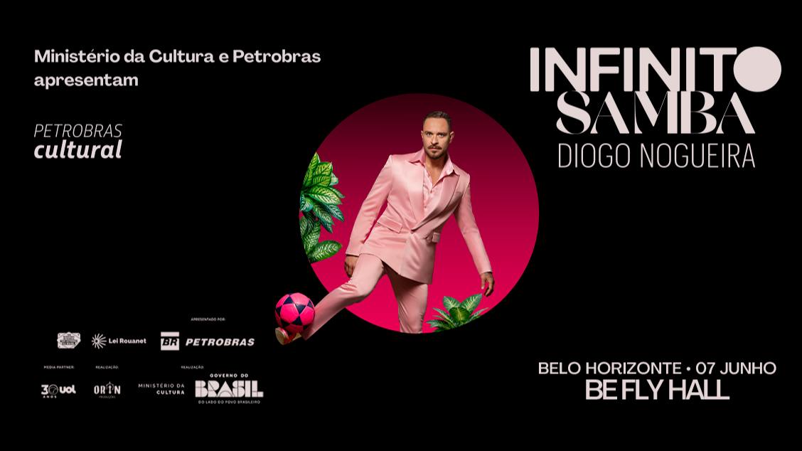 Imagem do evento DIOGO NOGUEIRA - INFINITO SAMBA - TOUR 20 ANOS