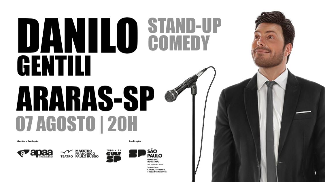 Imagem do evento Danilo Gentili - Stand Up Comedy