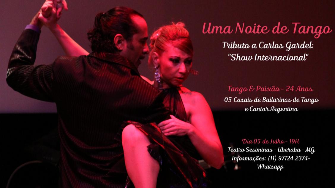 Imagem do evento UMA NOITE DE TANGO - TRIBUTO A CARLOS GARDEL E ASTOR PIAZZOLLA