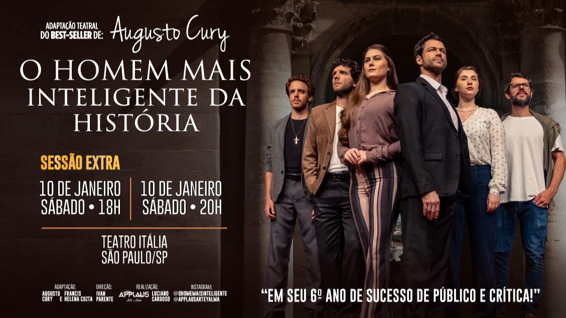 Imagem do evento O HOMEM MAIS INTELIGENTE DA HISTÓRIA