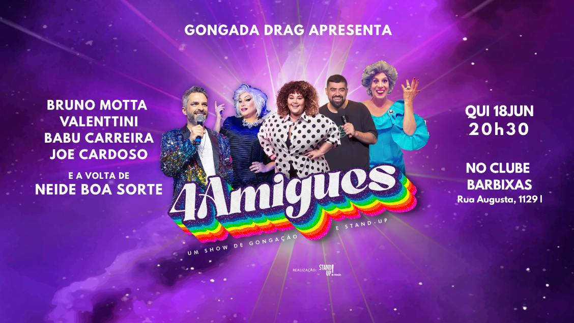 Imagem do evento 4 Amigues 