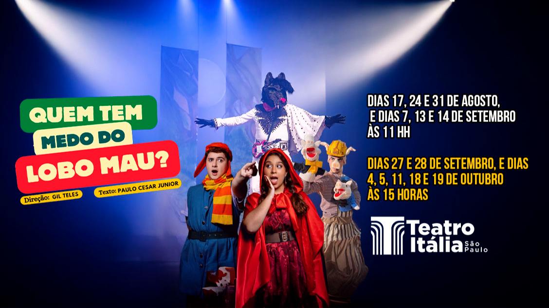 Imagem do evento Quem tem medo do LOBO MAU?