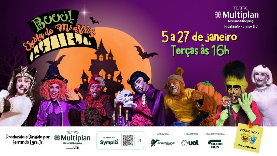 Imagem do evento Buuú! Escola de Monstros