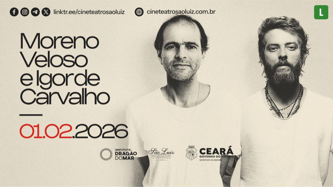 Imagem do evento Moreno Veloso e Igor de Carvalho