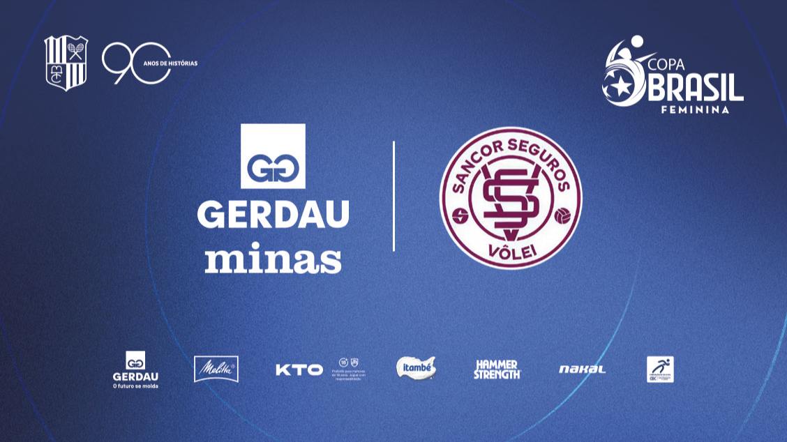 Imagem do evento COPA BRASIL DE VOLEIBOL > GERDAU MINAS X  SANCOR SEGUROS VÔLEI