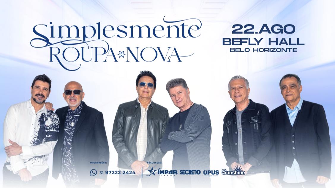 Imagem do evento SIMPLESMENTE ROUPA NOVA