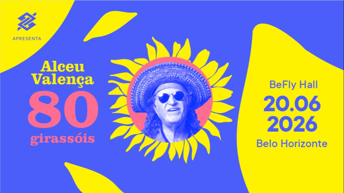 Imagem do evento ALCEU VALENÇA 80 GIRASSÓIS