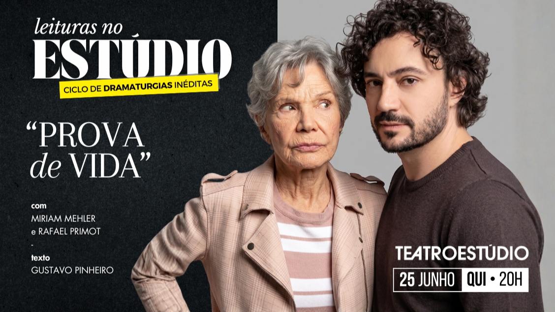 Imagem do evento Prova de Vida - LEITURAS NO ESTÚDIO