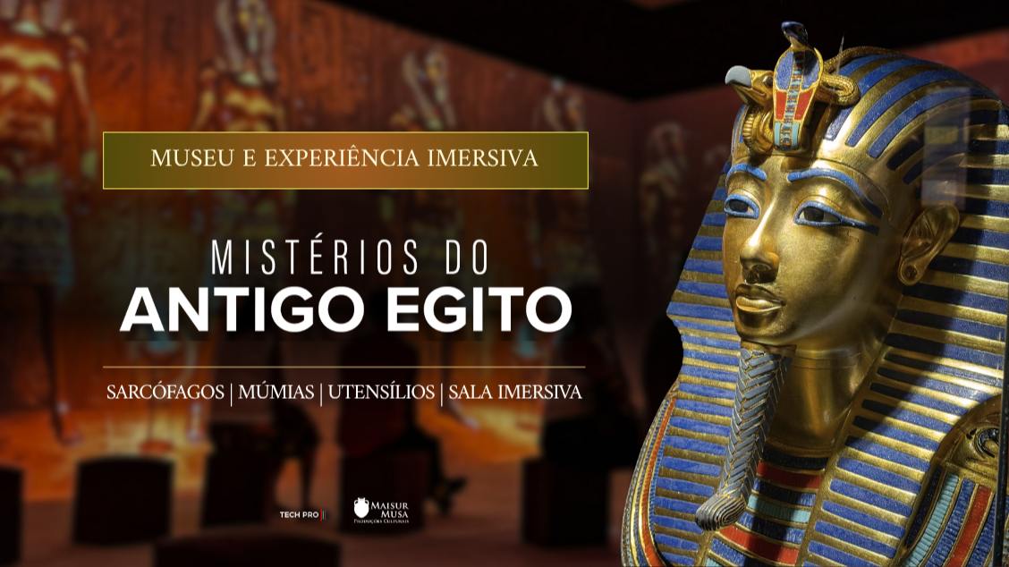 Imagem do evento Exposição Mistérios do Antigo Egito e Terra Santa