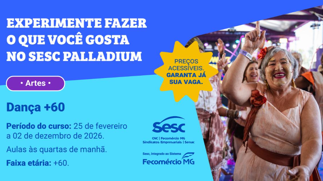 Imagem do evento CURSO DE DANÇA 60+ TURMA  II