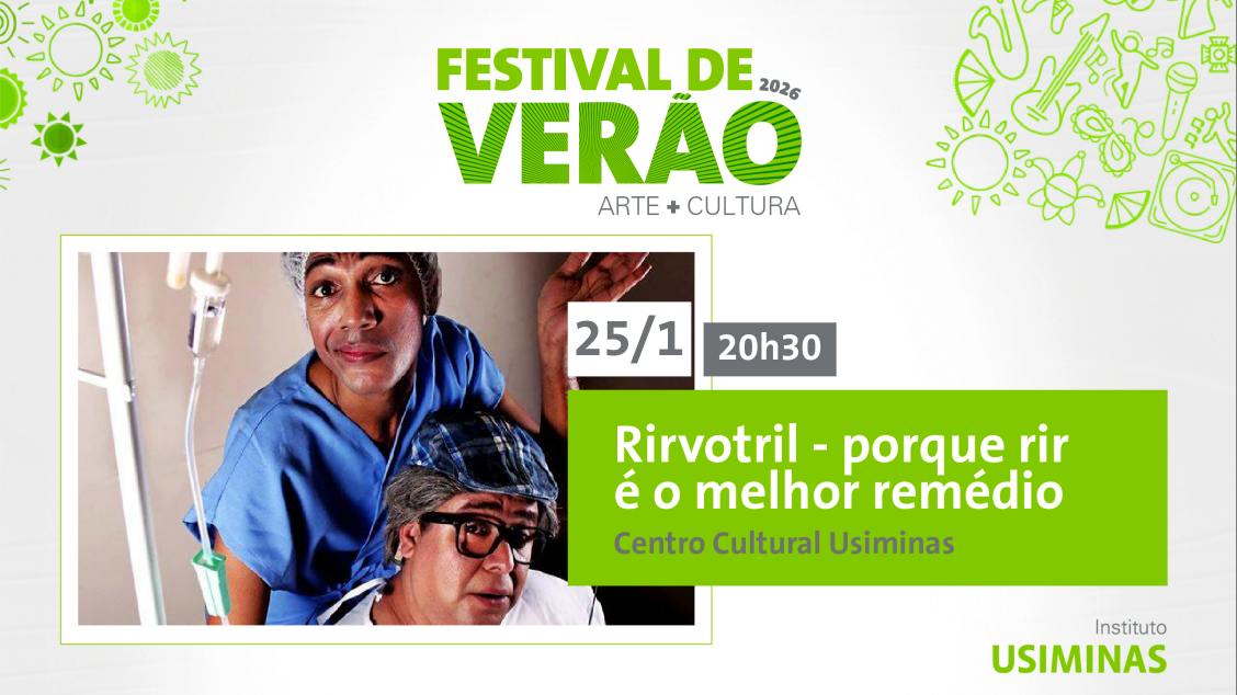 Imagem do evento FESTIVAL DE VERÃO 2026 -  RIRVOTRIL 'PORQUE RIR É MELHOR QUE REMÉDIO'