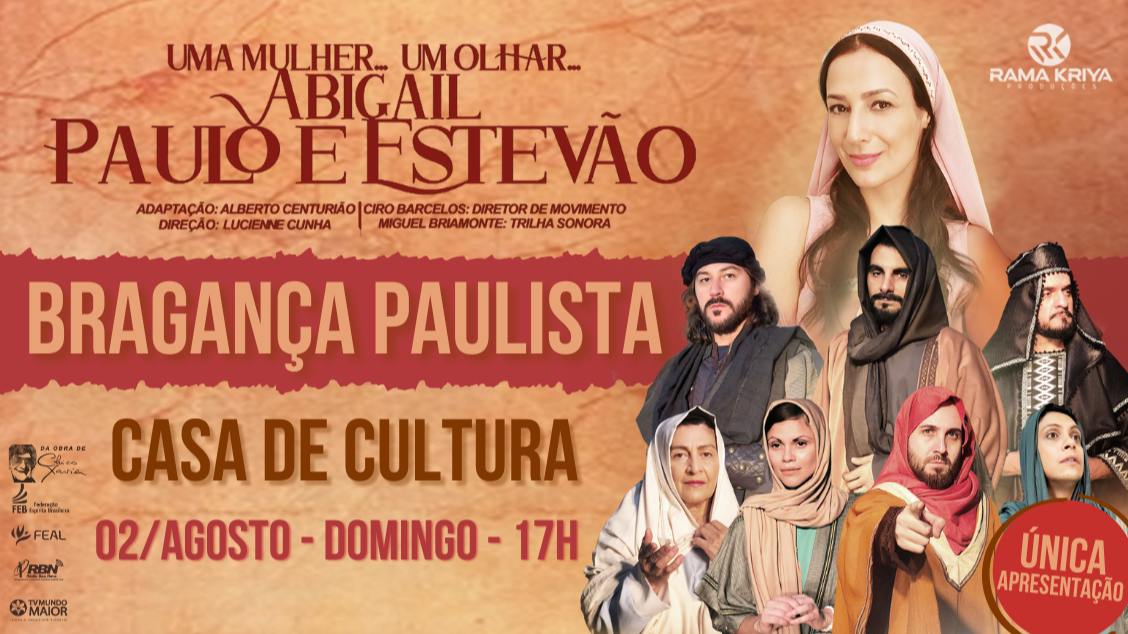 Imagem do evento ABIGAIL, PAULO E ESTEVÃO   BRAGANÇA PAULISTA /SP