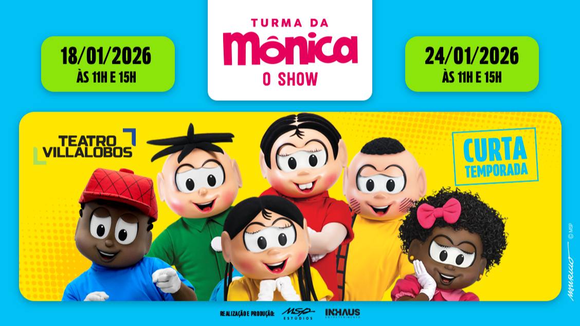 Imagem do evento Turma da Mônica - O Show