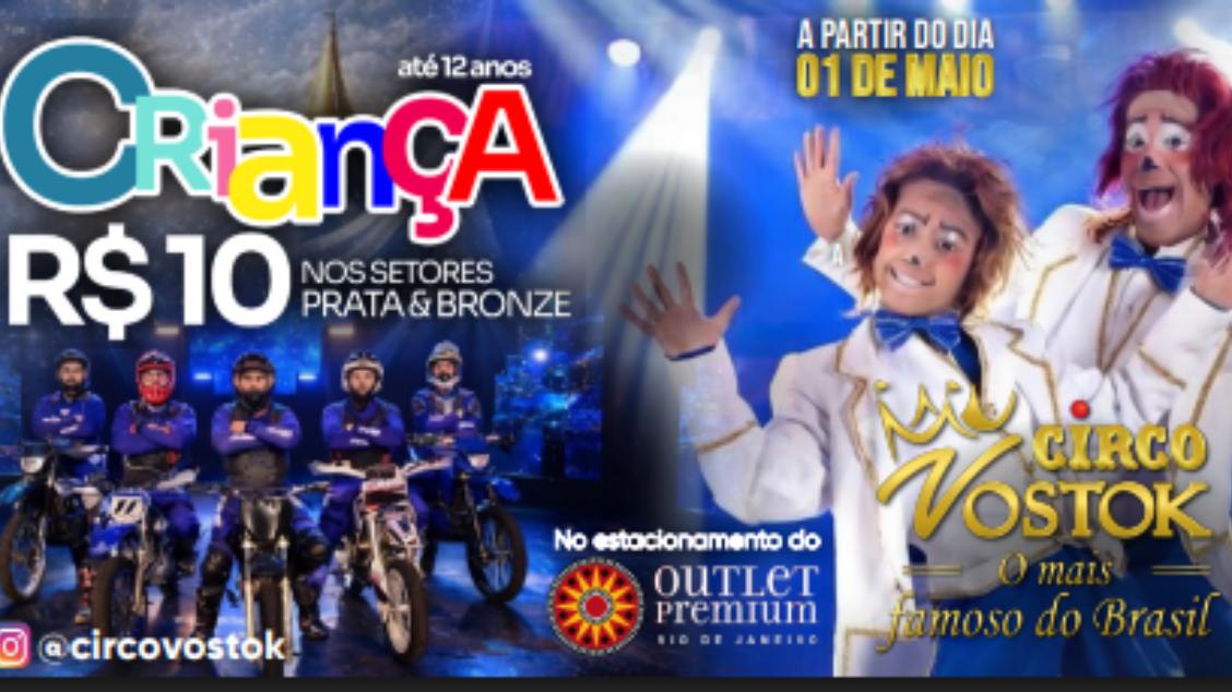 Imagem do evento CIRCO VOSTOK -OUTLET PREMIUM