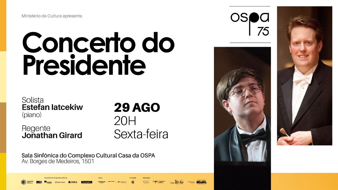 Imagem do evento Concerto do Presidente